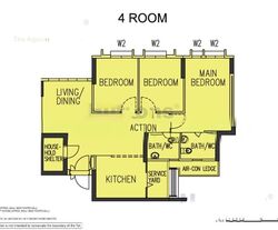 Blk 90A Telok Blangah Parcview (Bukit Merah), HDB 4 Rooms #554644221